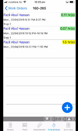 screenshot of Mainpac EAM